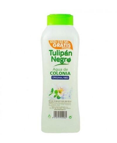 AGUA DE COLONIA MADARINA Y LIMA 800ML. TULIPAN NEGRO