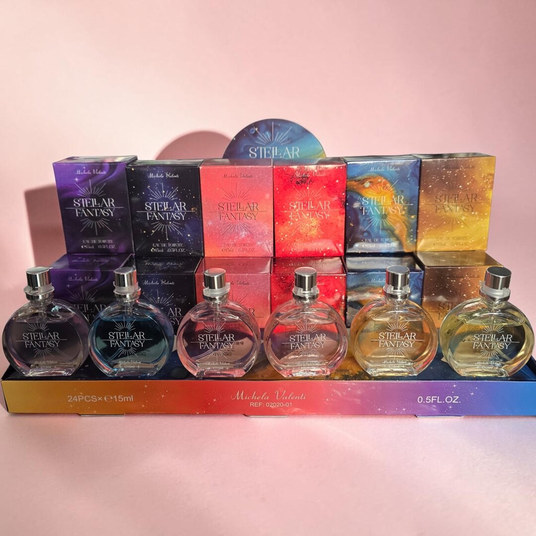 PACK 24 PCS EAU DE PARFUM 15ML MIXED DISPLAY