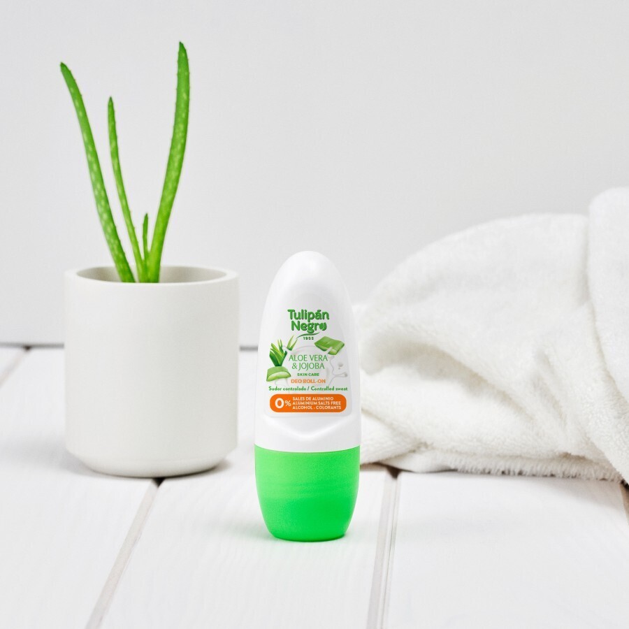 DESODORANTE ROLL-ON ALOE VERA 50ML. TULIPAN NEGRO