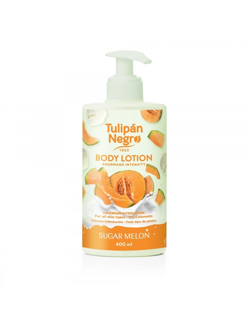 BODY LOTION SUGAR MELON 400ML. TULIPAN NEGRO