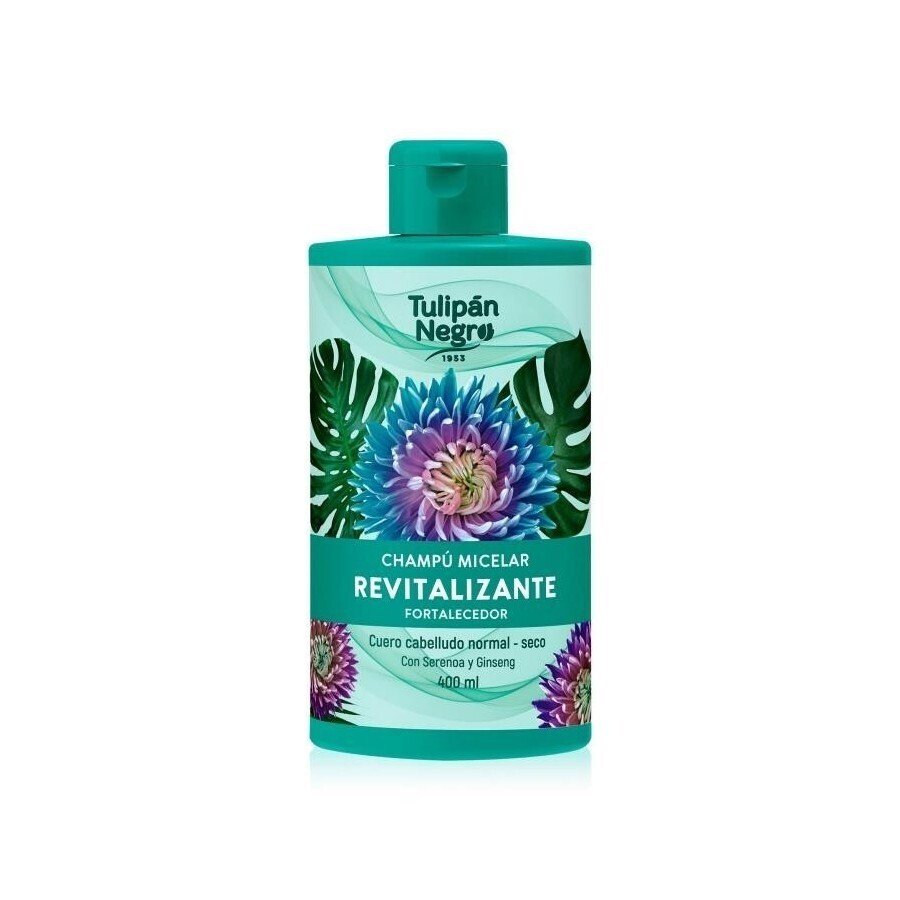 CHAMPU MICELAR REVITALIZANTE Y FORTALECEDOR 400ML. TULIPAN NEGRO