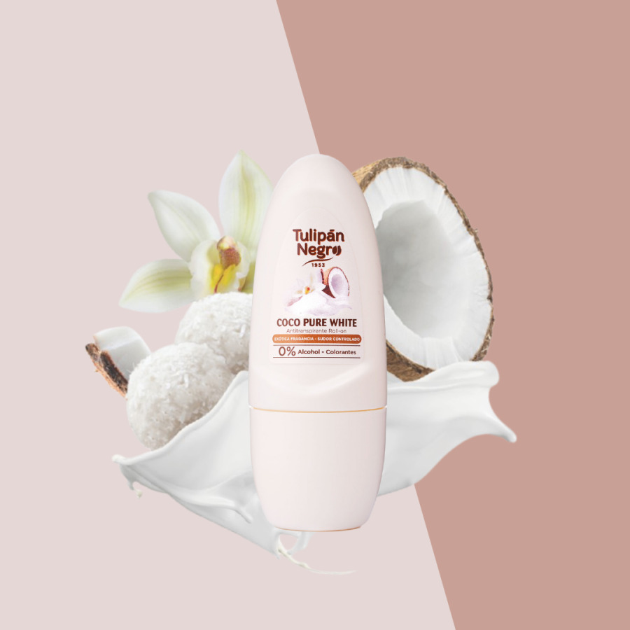 DESODORANTE ROLL-ON COCO 50ML. TULIPAN NEGRO