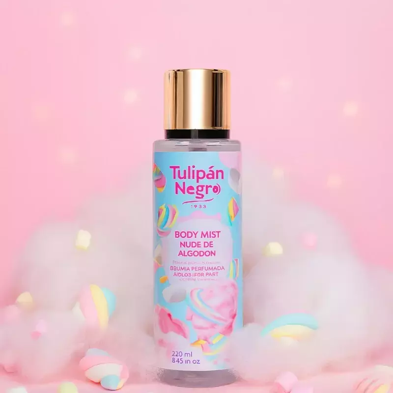 BODY MIST NUBE DE ALGODON 200ML. TULIPAN NEGRO