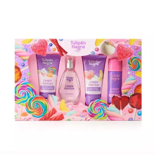 SET CANTY Y FANTASY TULIPAN NEGRO