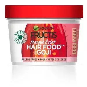 Masque Cheveux Hair Food Eclat Goji Cheveux Colorés FRUCTIS 390ml