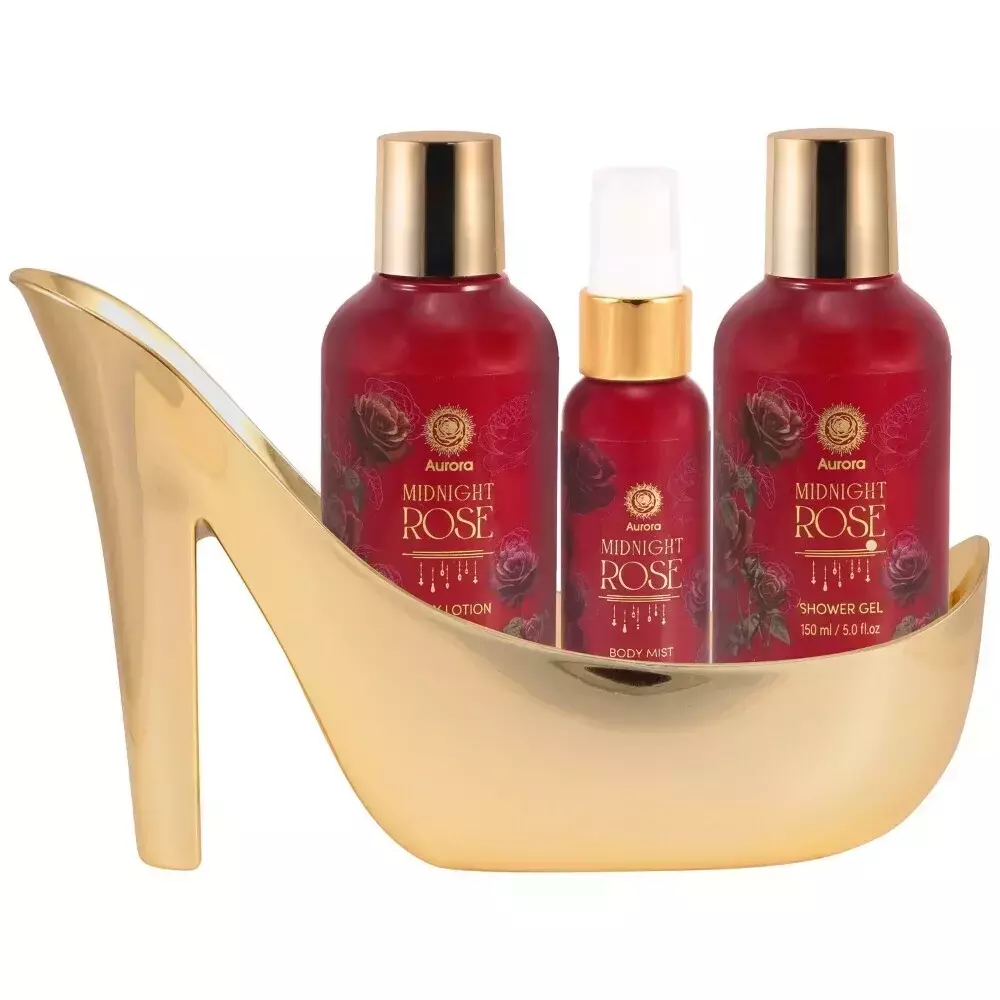 Set de Rose Heel 150 ml SG + 150 ml de leche corporal + 40 ml de bruma corporal