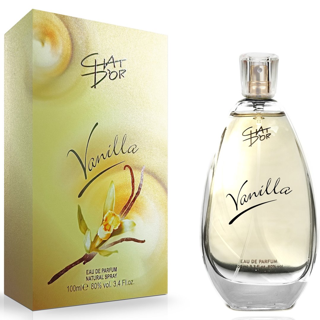 EAU DE PARFUM POUR FEMME 100ML CHAT D´OR vanilla