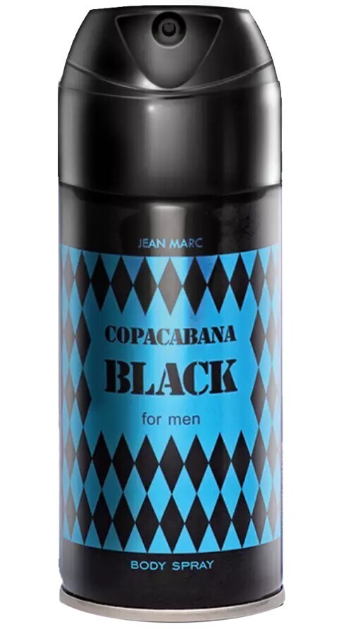 BODY SPRAY 150ML JEAN MARC Black Copacabana