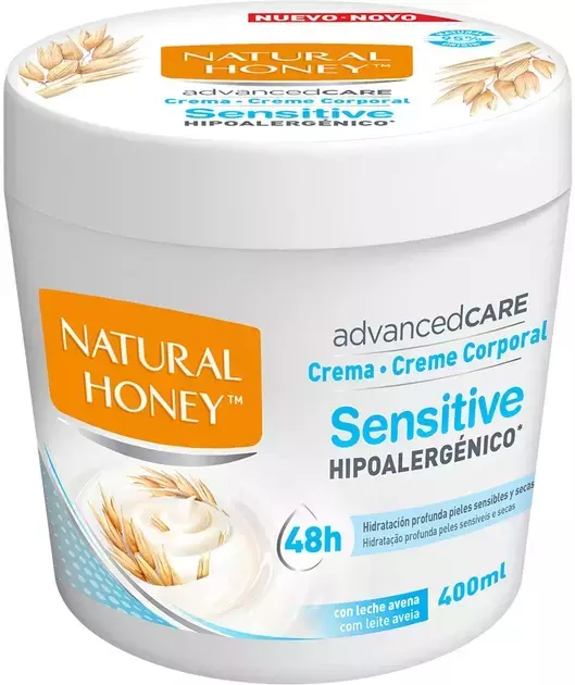advancedcare crema corporal de NATURAL HONEY 48h 400ml
