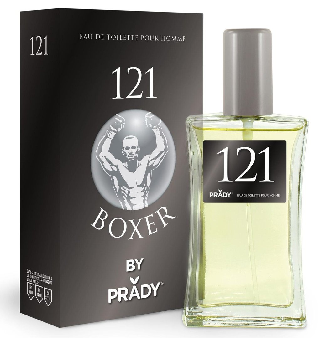 eau de toilette homme 100ml PRADY boxer