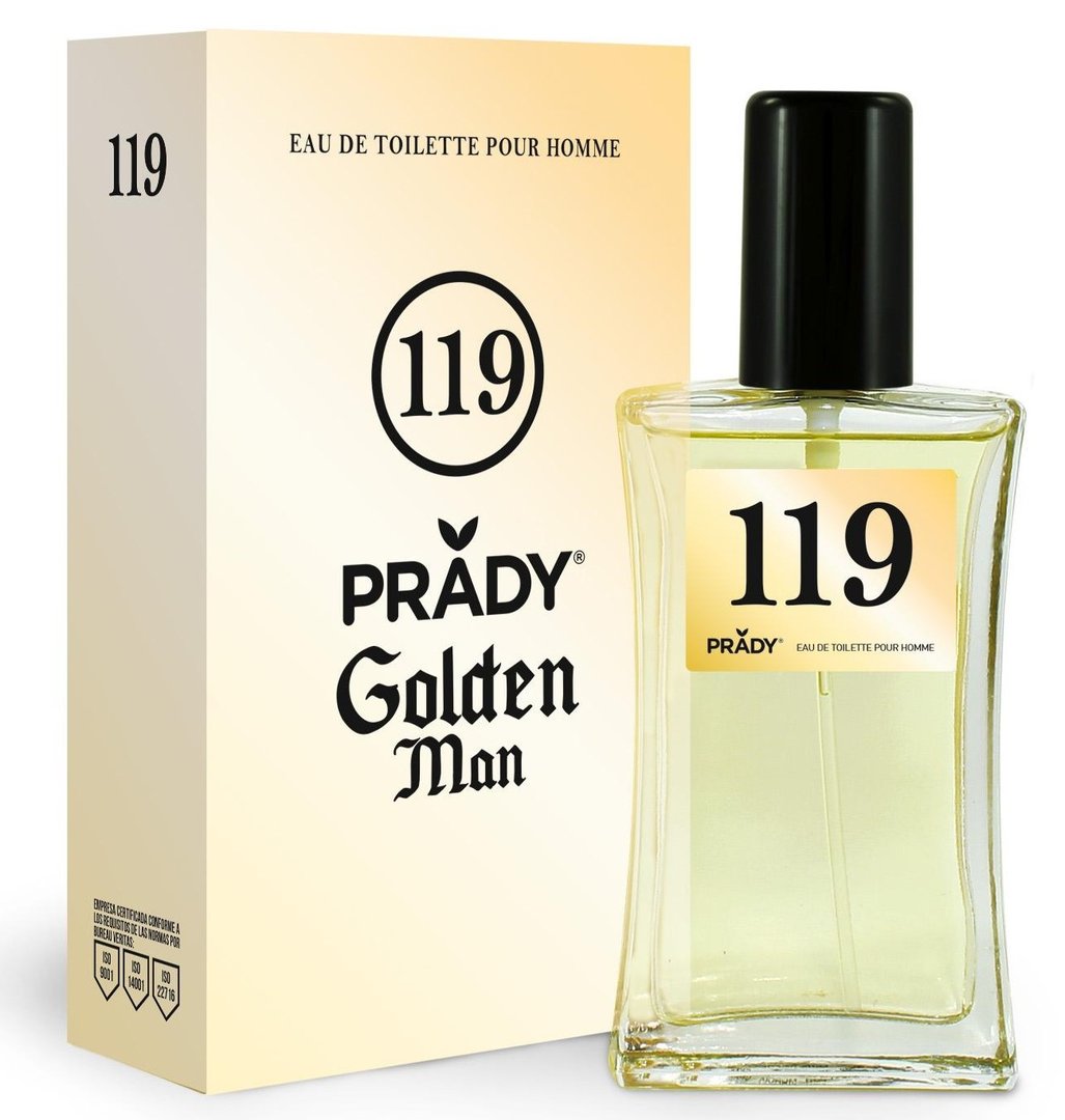 eau de toilette homme 100ml PRADY goldon man