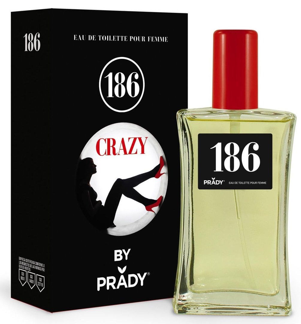 eau de toilette femme 100ml PRADY crazy