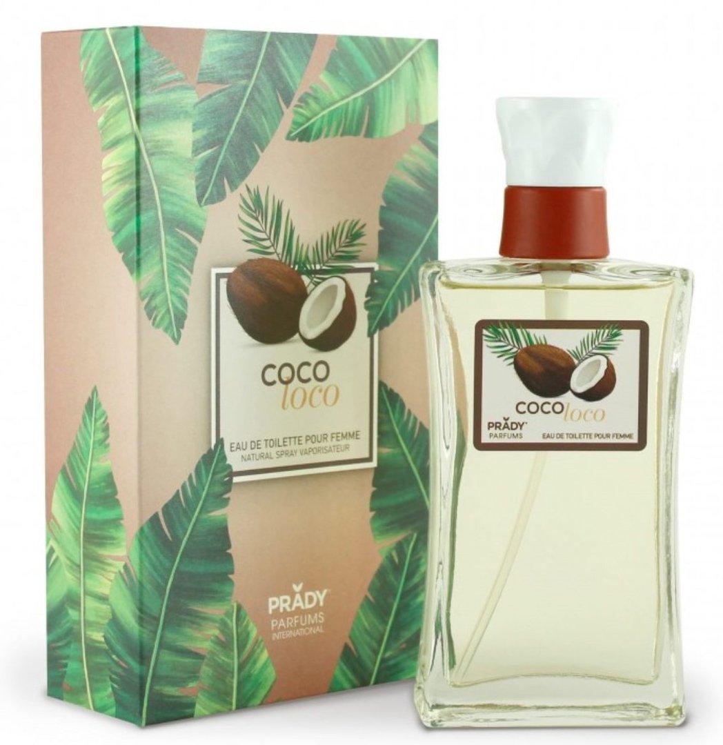 eau de toilette femme 100ml PRADY FRUTAL coco
