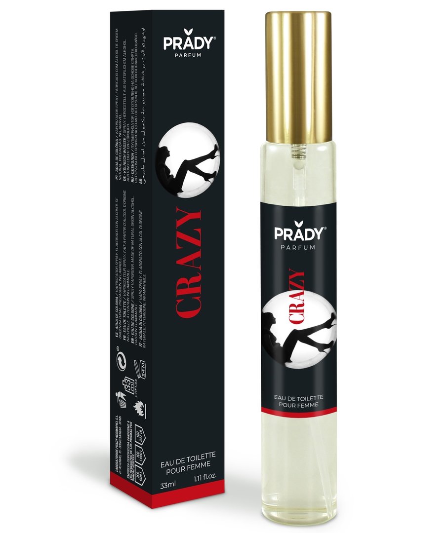 eau de toilette femme 33ml PRADY crazy