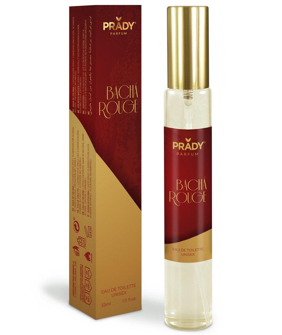 eau de toilette femme 33ml PRADY bacha rouge