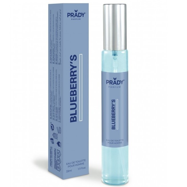 eau de toilette homme 33ml PRADY blueberry
