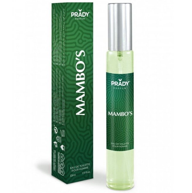 eau de toilette homme 33ml PRADY mambos