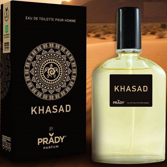 eau de toilette homme 90ml PRADY khasad negro