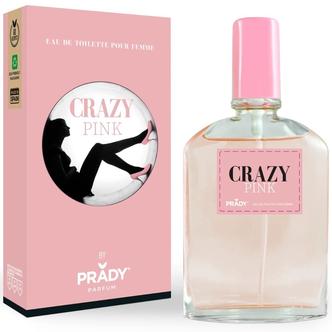 eau de toilette femme 100ml PRADY Crazy Pink