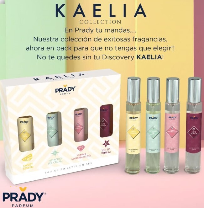 SET 4 eau de toilette 33ml PRADY Kaelia