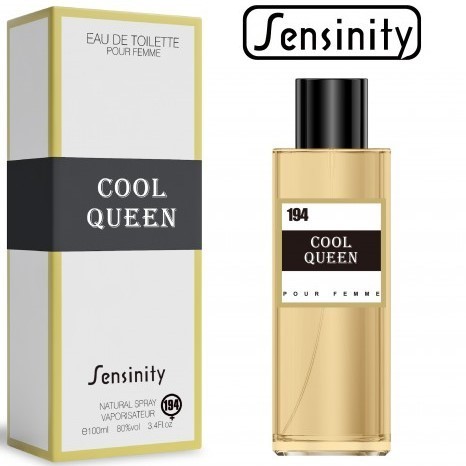 eau de toilette femme 100ml SENSINITY 194+ cool queen