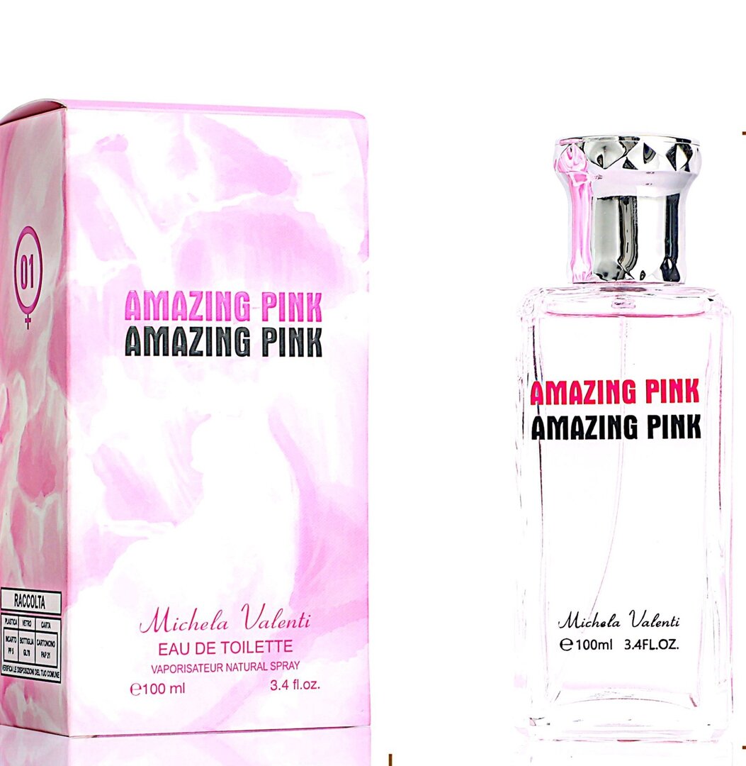 eau de parfum femme MICHELA VALENTI 100ml AMAZING PINK
