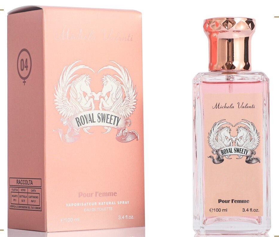 eau de parfum femme MICHELA VALENTI 100ml ROYAL SWEETY