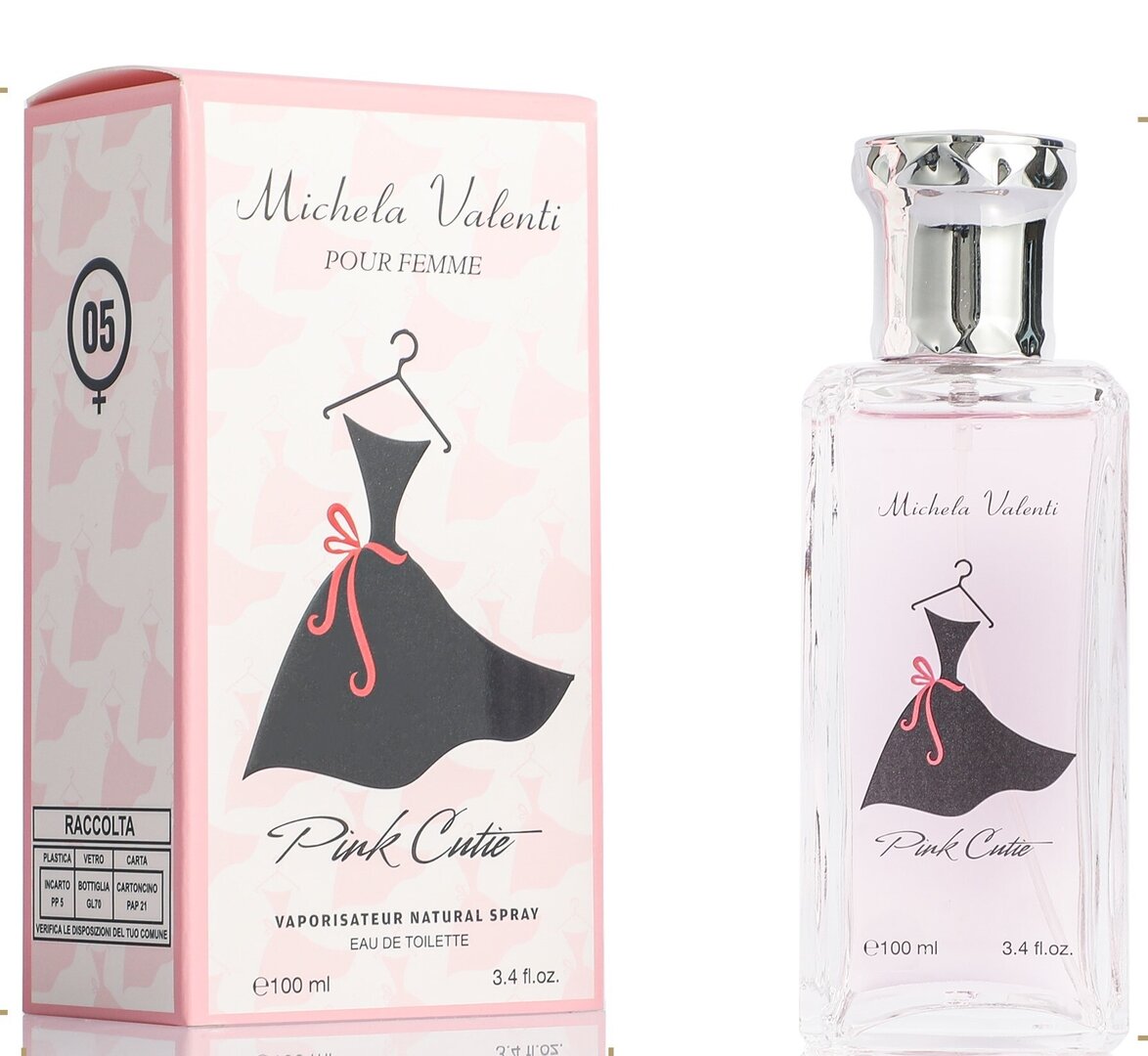 eau de parfum femme MICHELA VALENTI 100ml PINK CUITE