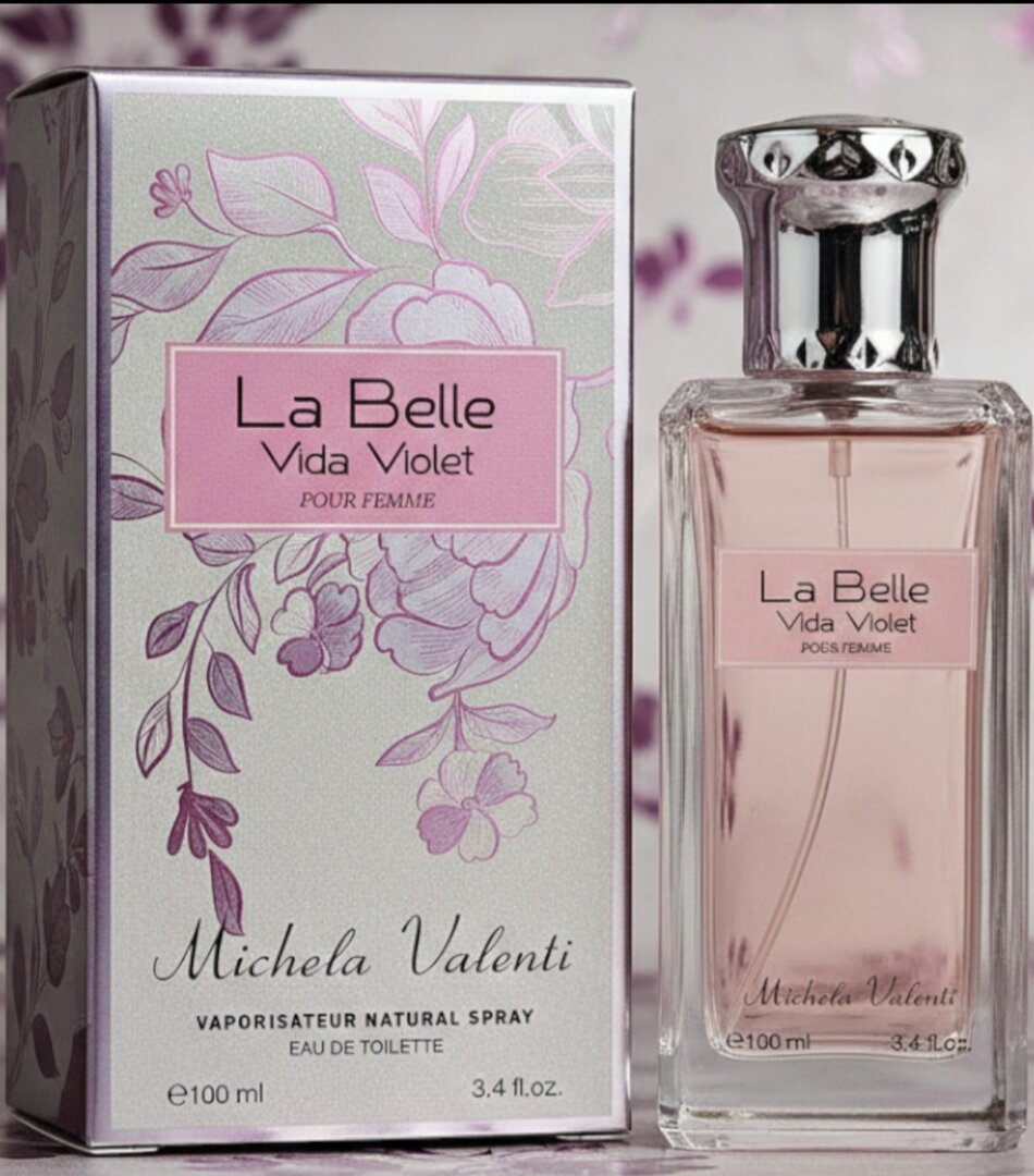 eau de parfum femme MICHELA VALENTI 100ml LA BELLE VIDA VIOLET