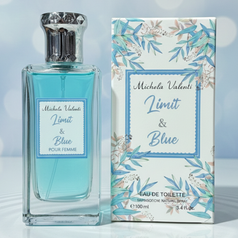 eau de parfum femme MICHELA VALENTI 100ml LIMIT BLUE