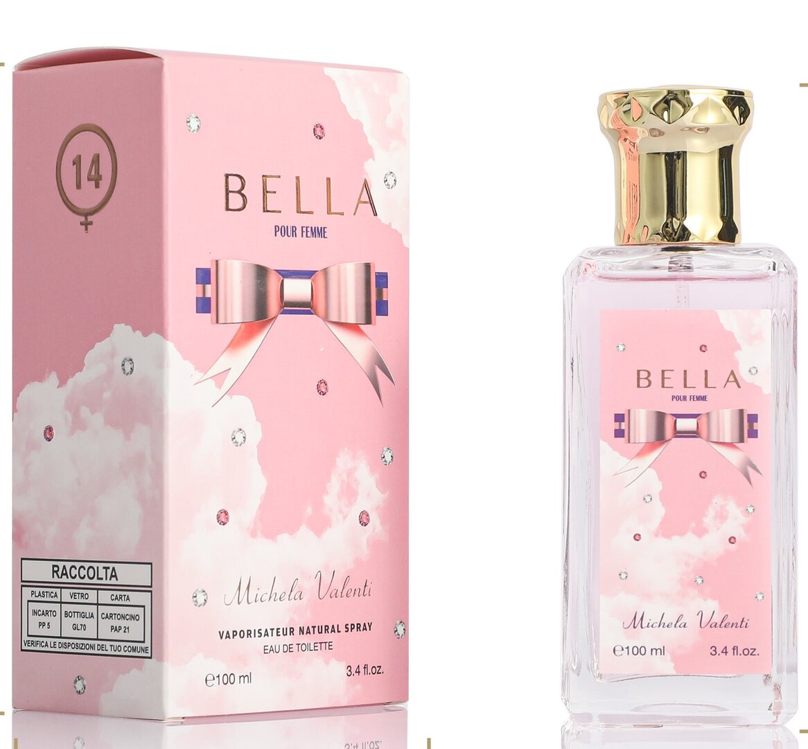 eau de parfum femme MICHELA VALENTI 100ml BELLA