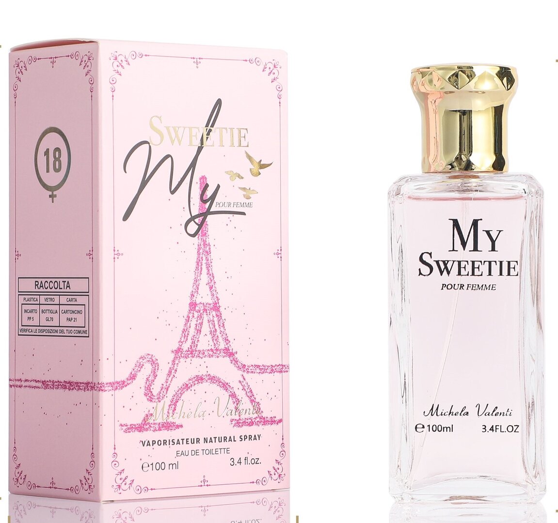 eau de parfum femme MICHELA VALENTI 100ml SWEETIE MY