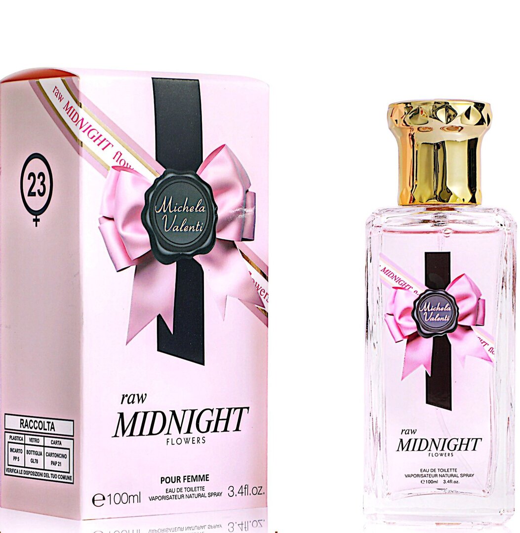 eau de parfum femme MICHELA VALENTI 100ml RAW MIDNIGHT
