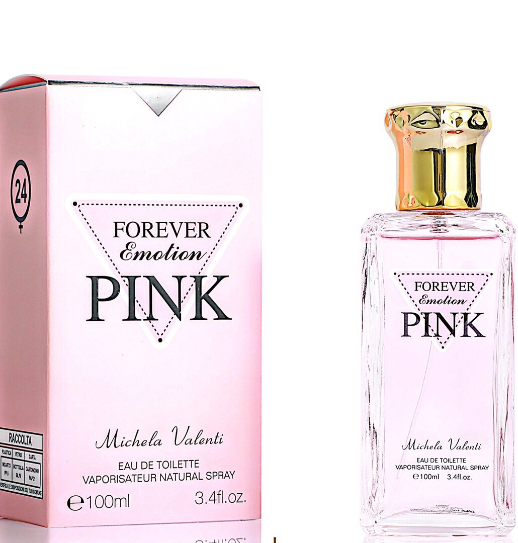 eau de parfum femme MICHELA VALENTI 100ml FOREVER EMOTION PINK