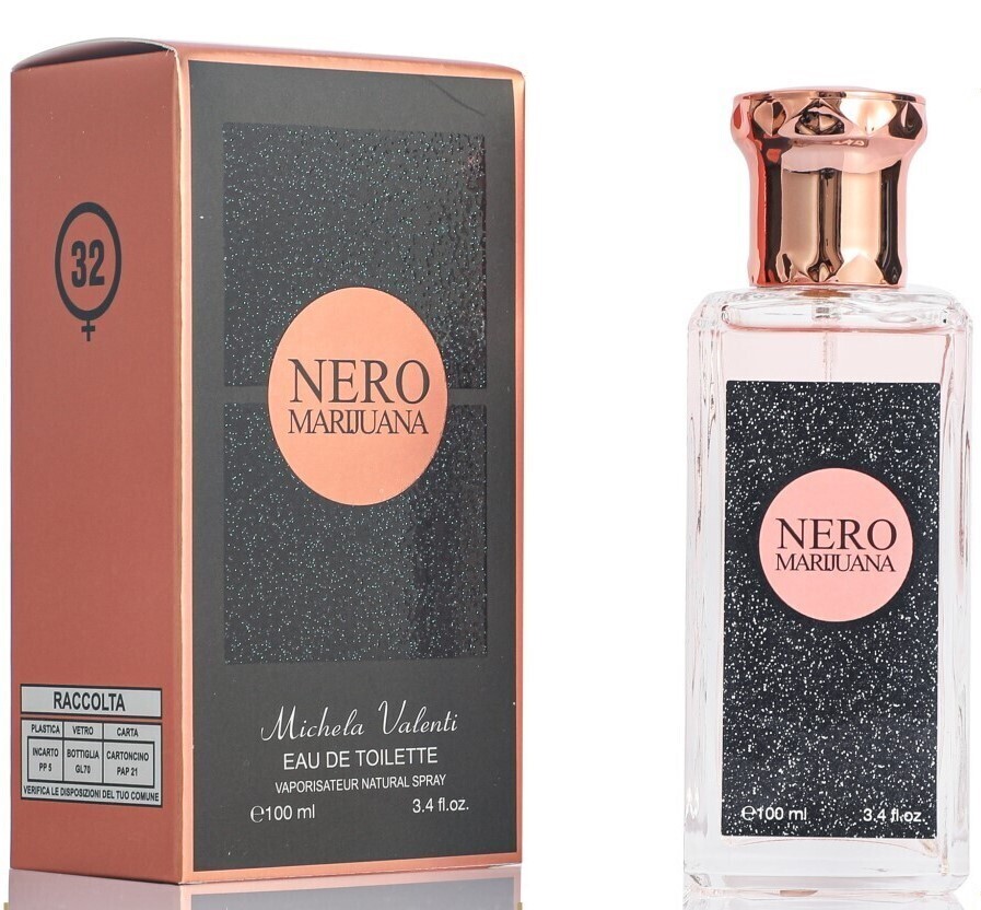 eau de parfum femme MICHELA VALENTI 100ml NERO MARIJUANA
