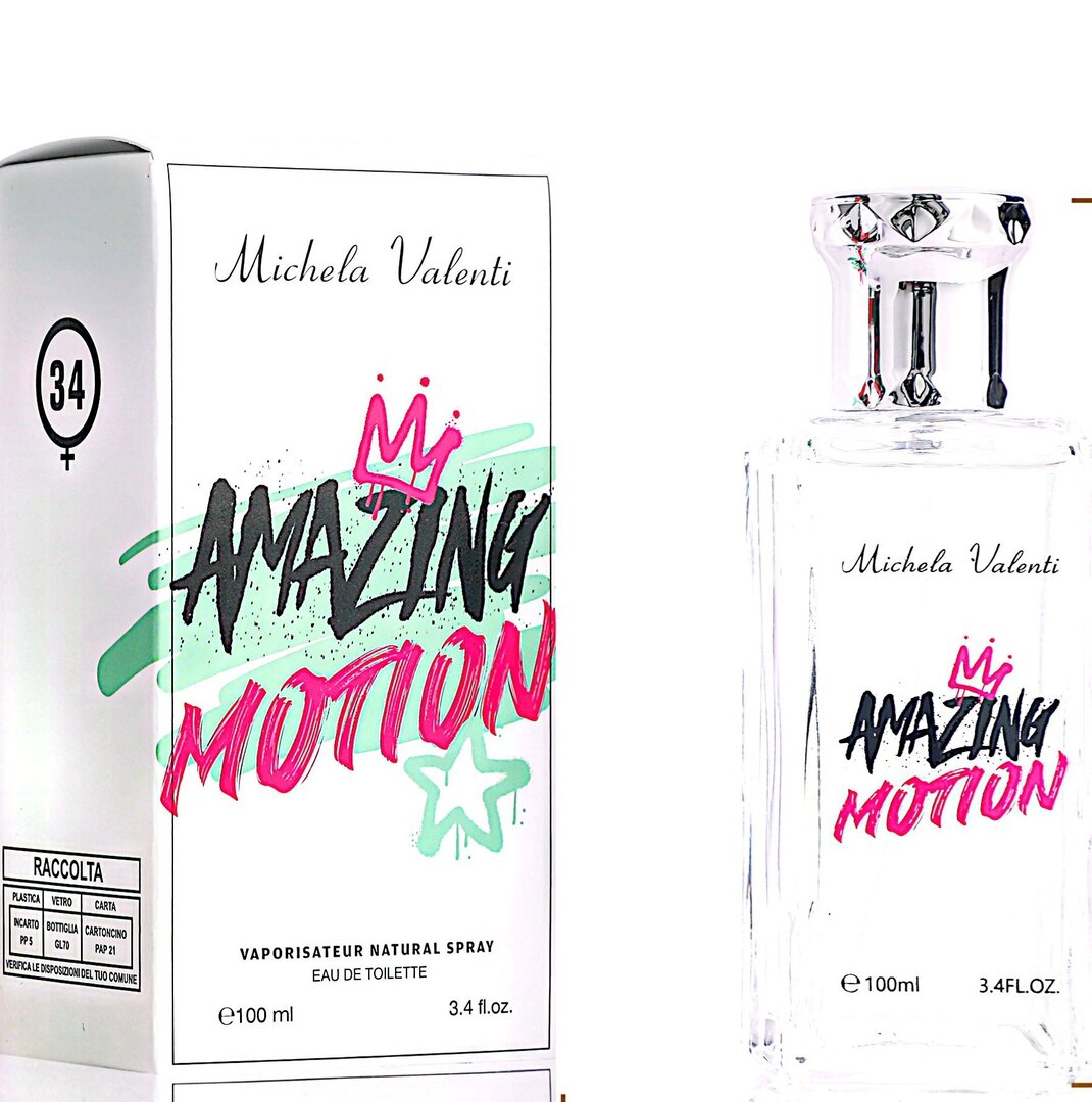 eau de parfum femme MICHELA VALENTI 100ml MY AMAZING MOTION