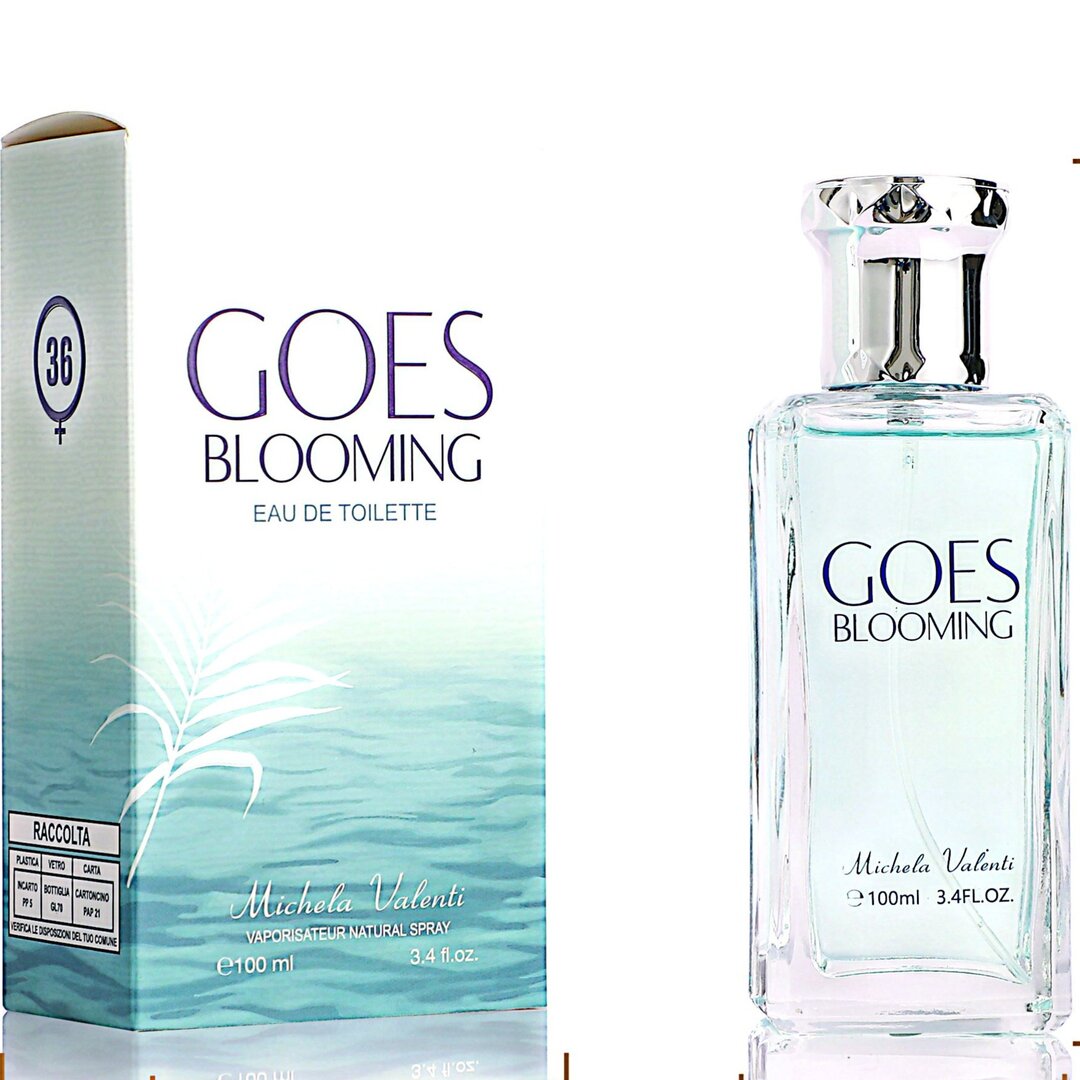 eau de parfum femme MICHELA VALENTI 100ml GOES BLOOMING