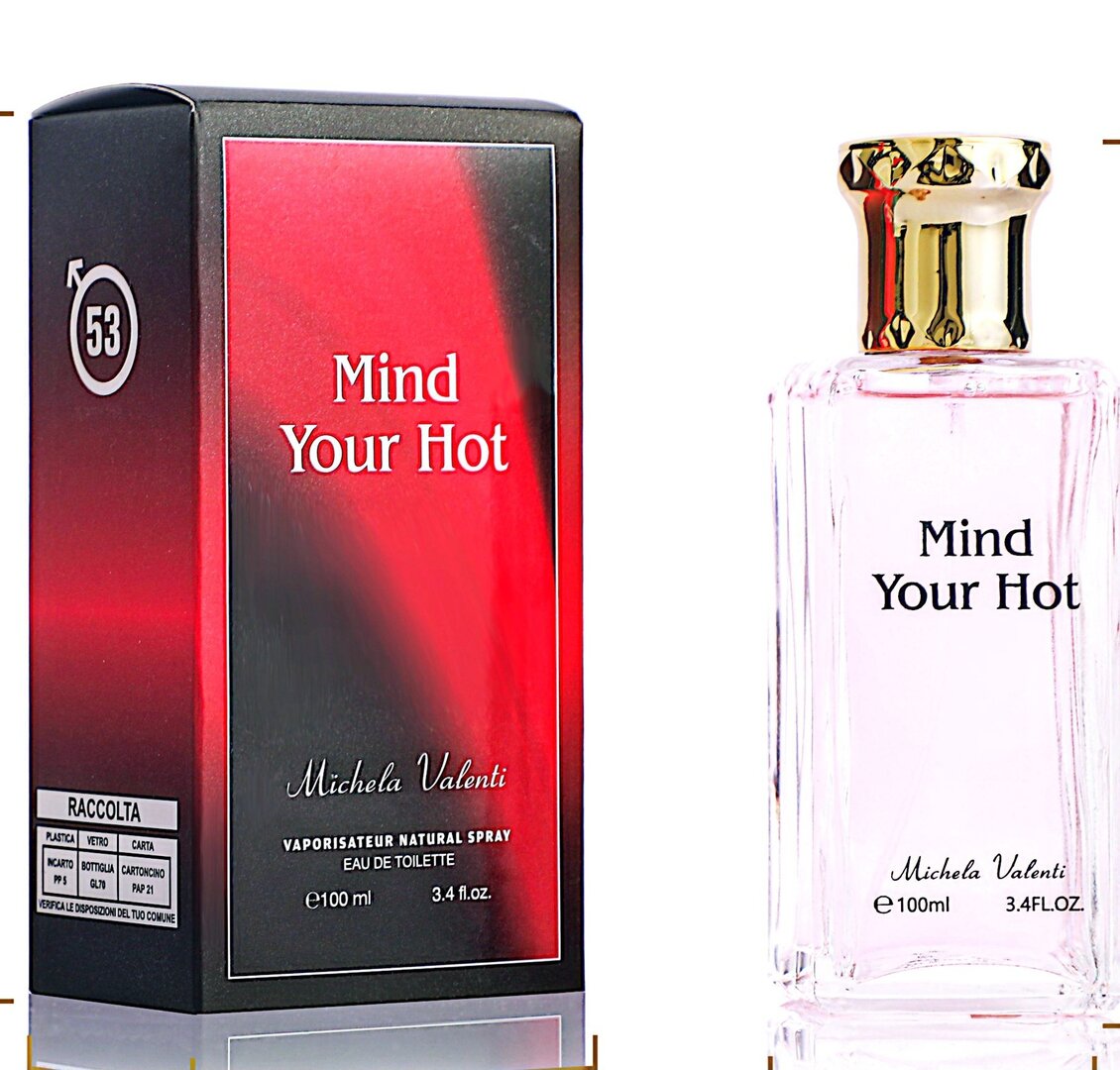 eau de parfum homme MICHELA VALENTI 100ml MIND YOUR HOT