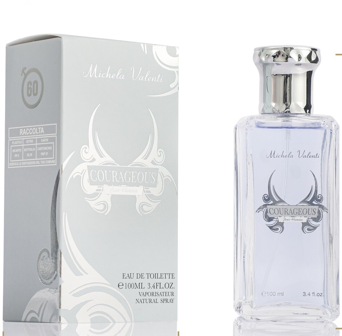 eau de parfum homme MICHELA VALENTI 100ml COURAGEOUS