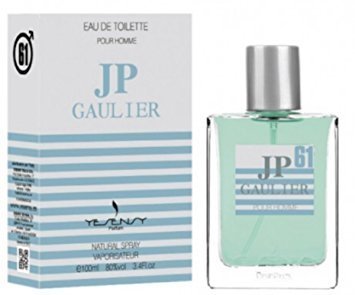 eau de toilette homme 100ml SENSINITY 61- jp gaulier