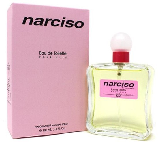 eau de toilette femme 100ml NATURMAIS narciso 56+