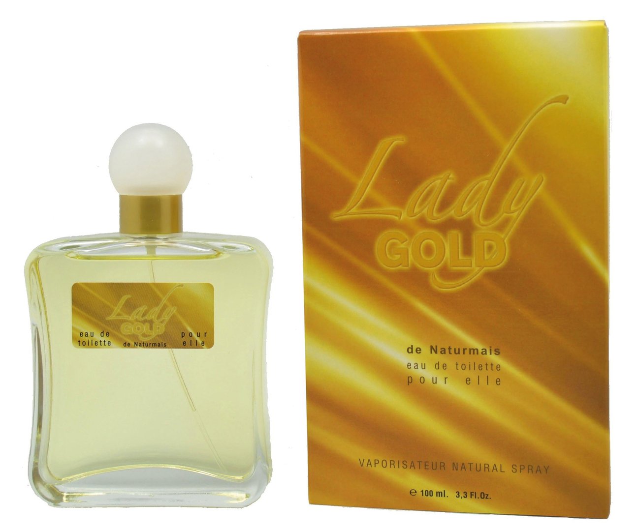 eau de toilette femme 100ml NATURMAIS lady gold