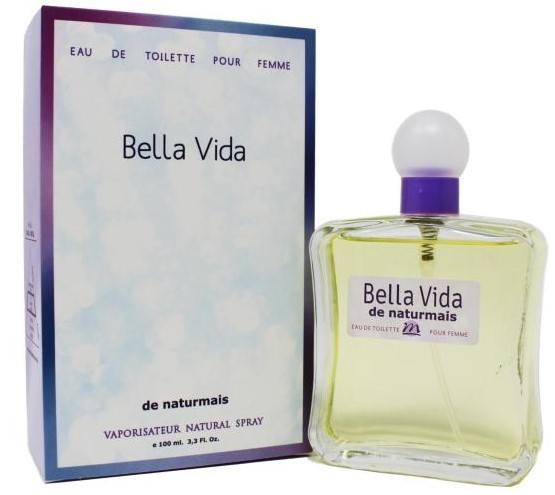 eau de toilette femme 100ml NATURMAIS bella vida