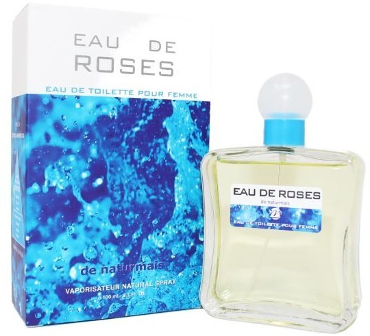 eau de toilette femme 100ml NATURMAIS eau de roses