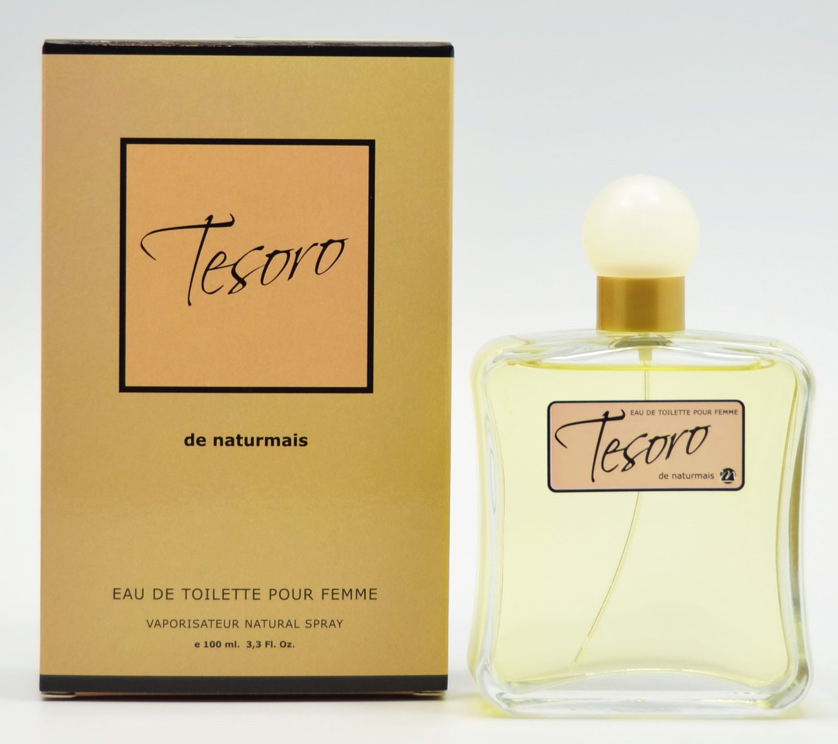 eau de toilette femme 100ml NATURMAIS tesoro