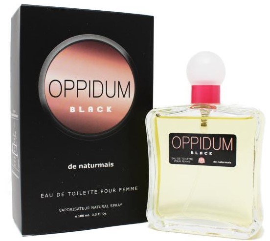 eau de toilette femme 100ml NATURMAIS oppidum black