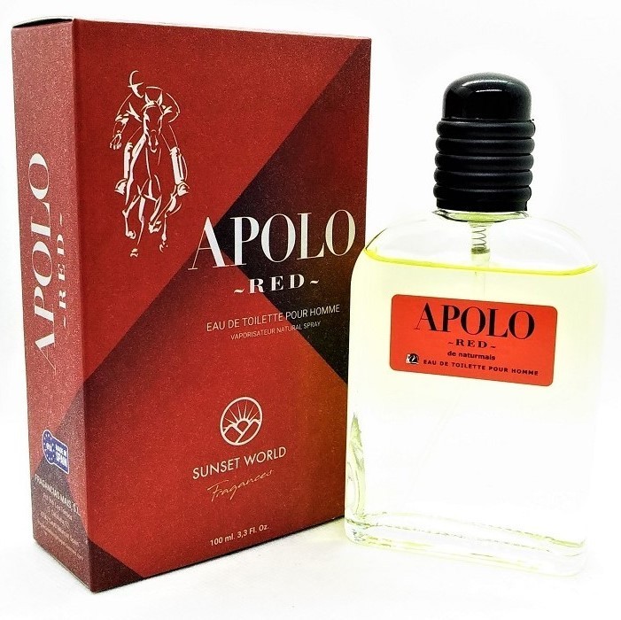eau de toilette homme 100ml NATURMAIS apolo red