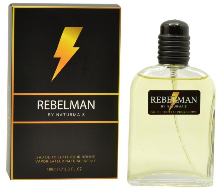 eau de toilette homme 100ml NATURMAIS rebelman