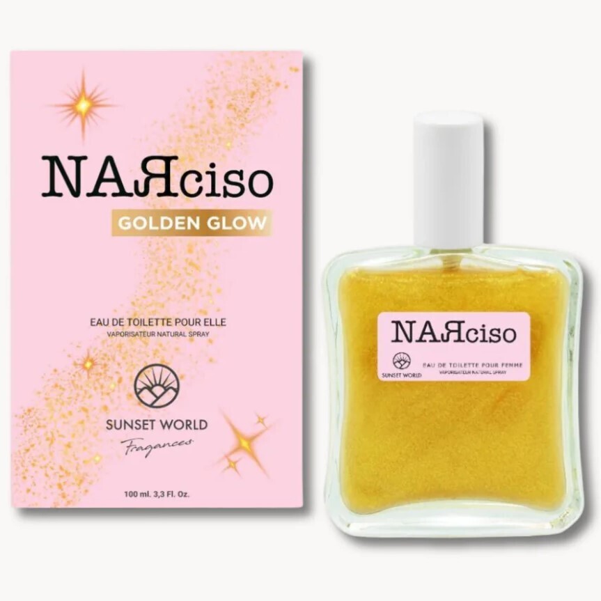 eau de toilette femme 100ml NATURMAIS Narciso Golden Glow