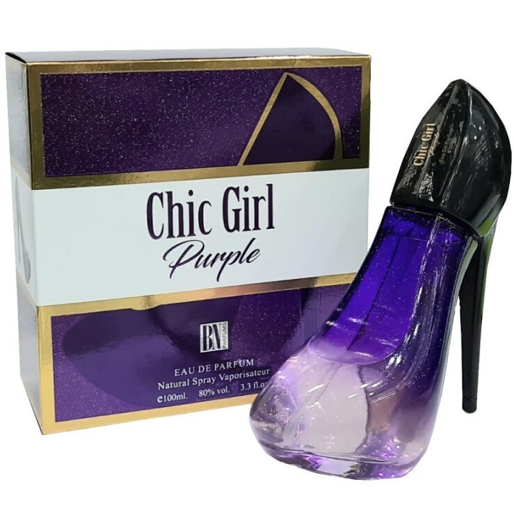 eau de toilette femme 100ml BN Chic Girl Purple